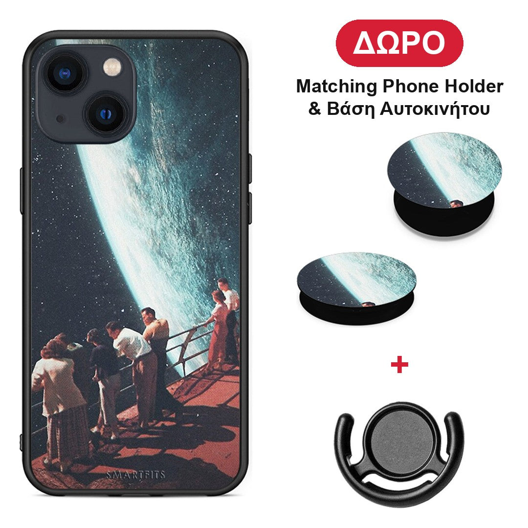 Surreal View - iPhone 13 Mini θήκη + Δώρο Phone Holder & Βάση Αυτοκινήτου