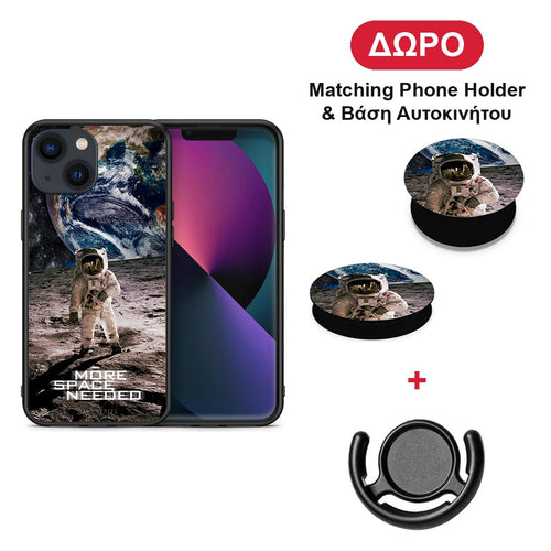 More Space - iPhone 13 θήκη + Δώρο Phone Holder & Βάση Αυτοκινήτου