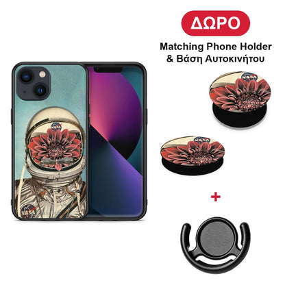 Nasa Bloom - iPhone 13 θήκη + Δώρο Phone Holder & Βάση Αυτοκινήτου