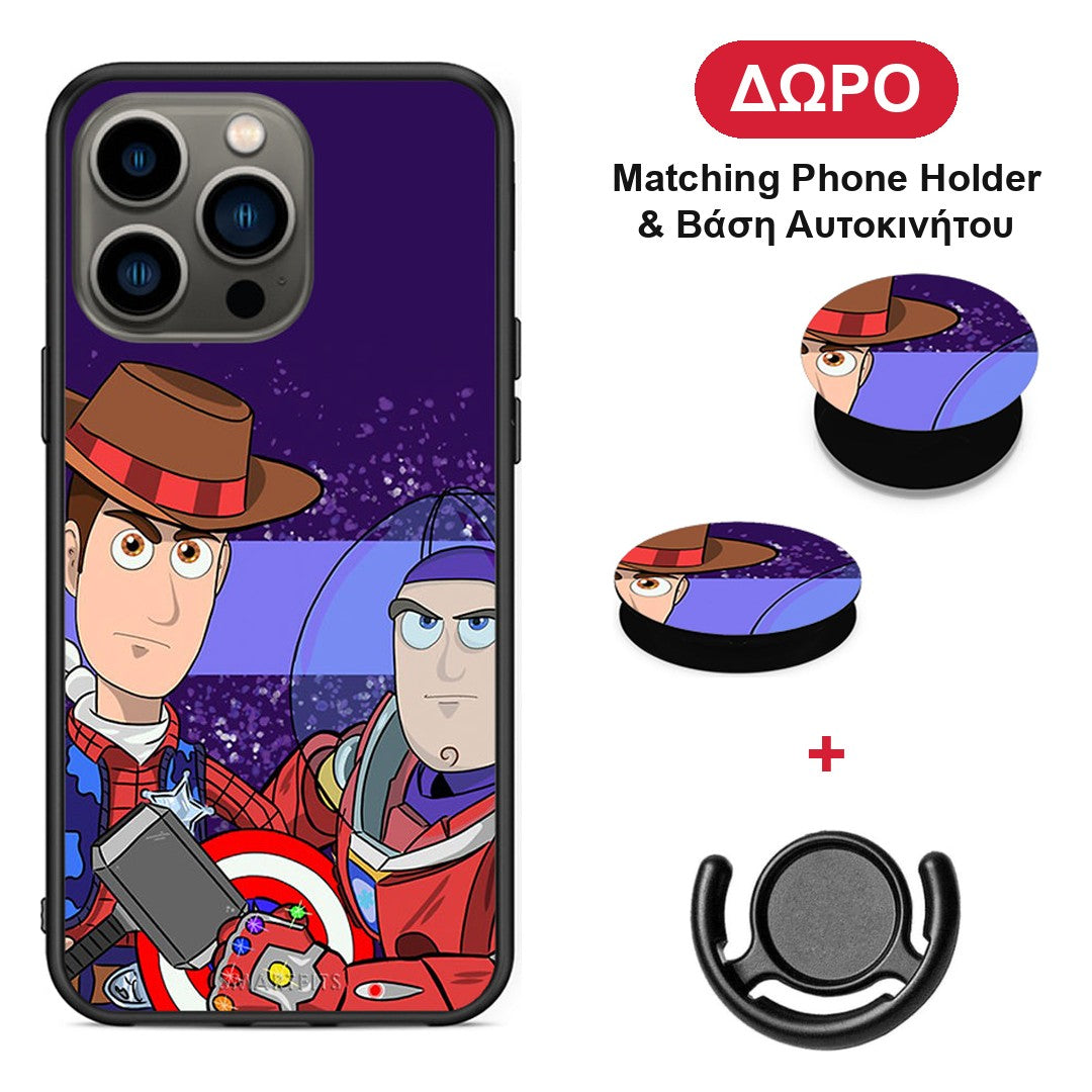 Infinity Story - iPhone 13 Pro θήκη + Δώρο Phone Holder & Βάση Αυτοκινήτου