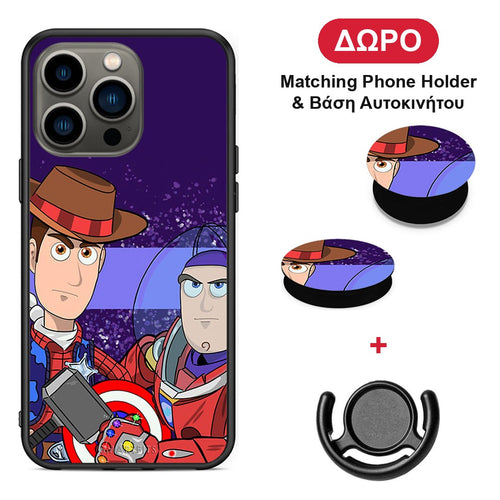 Infinity Story - iPhone 13 Pro θήκη + Δώρο Phone Holder & Βάση Αυτοκινήτου