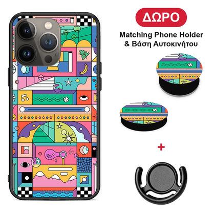 Bubbles Soap - iPhone 13 Pro Max θήκη + Δώρο Phone Holder & Βάση Αυτοκινήτου