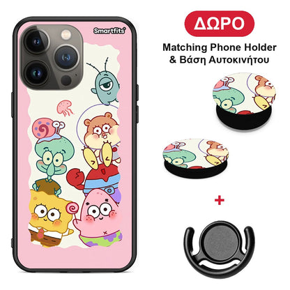 Cute Companion - iPhone 13 Pro Max θήκη + Δώρο Phone Holder & Βάση Αυτοκινήτου