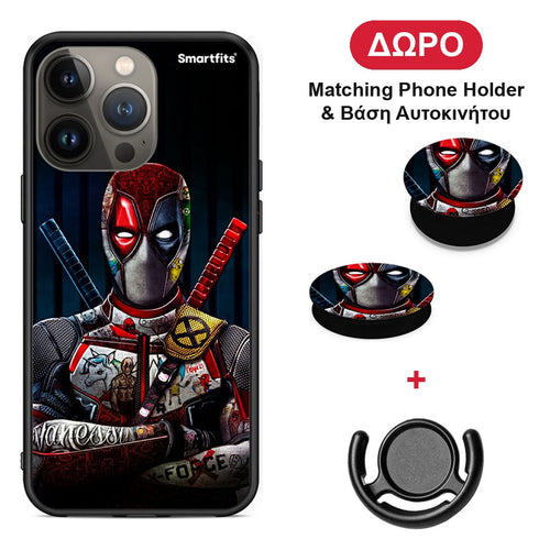 Funny Guy - iPhone 13 Pro Max θήκη + Δώρο Phone Holder & Βάση Αυτοκινήτου