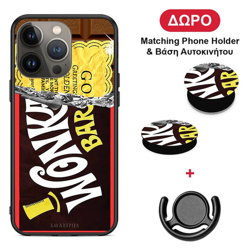 Golden Ticket - iPhone 13 Pro Max θήκη + Δώρο Phone Holder & Βάση Αυτοκινήτου