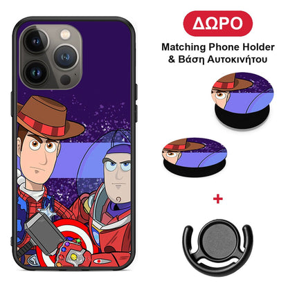 Infinity Story - iPhone 13 Pro Max θήκη + Δώρο Phone Holder & Βάση Αυτοκινήτου