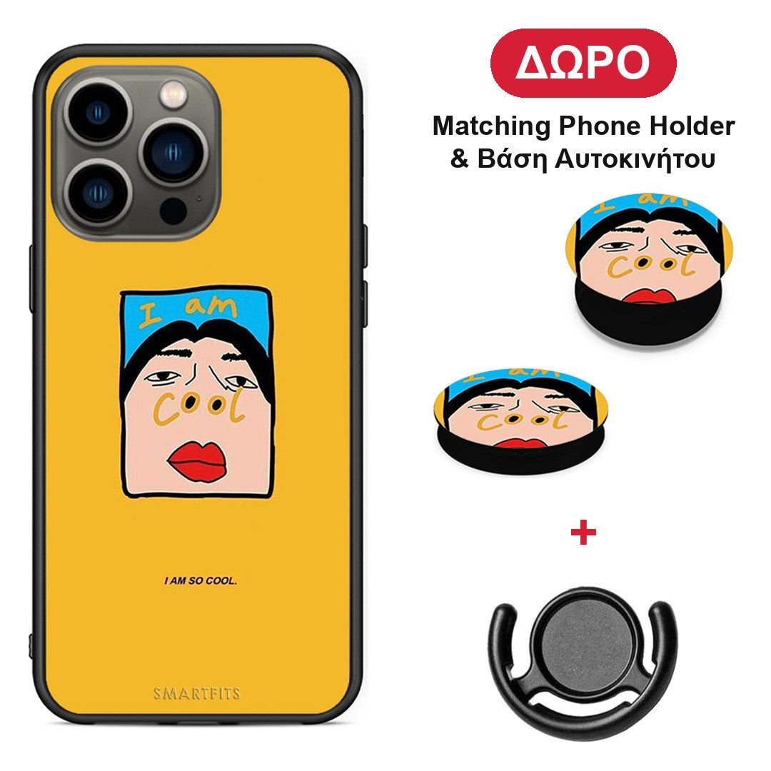 So Cool - iPhone 13 Pro θήκη + Δώρο Phone Holder & Βάση Αυτοκινήτου