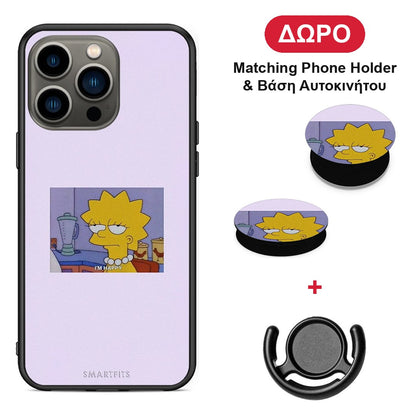 So Happy - iPhone 13 Pro θήκη + Δώρο Phone Holder & Βάση Αυτοκινήτου
