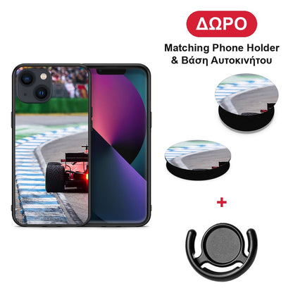 Racing Vibes - iPhone 13 θήκη + Δώρο Phone Holder & Βάση Αυτοκινήτου