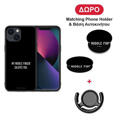 Salute - iPhone 13 θήκη + Δώρο Phone Holder & Βάση Αυτοκινήτου