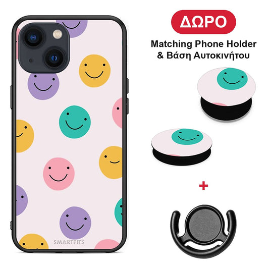 iphone-13-smiley-faces-case ΔΩΡΟ