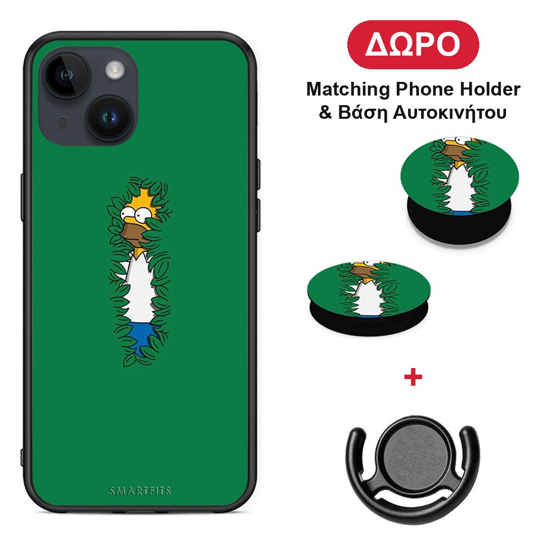 Bush Man - iPhone 14 θήκη + Δώρο Phone Holder & Βάση Αυτοκινήτου