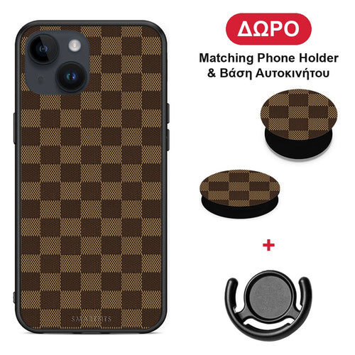 Designer Glamour - iPhone 14 θήκη + Δώρο Phone Holder & Βάση Αυτοκινήτου