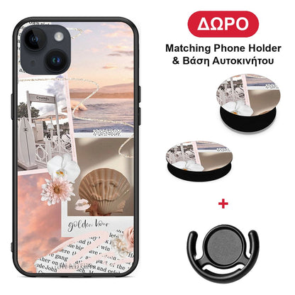 Golden Hour - iPhone 14 Plus θήκη + Δώρο Phone Holder & Βάση Αυτοκινήτου