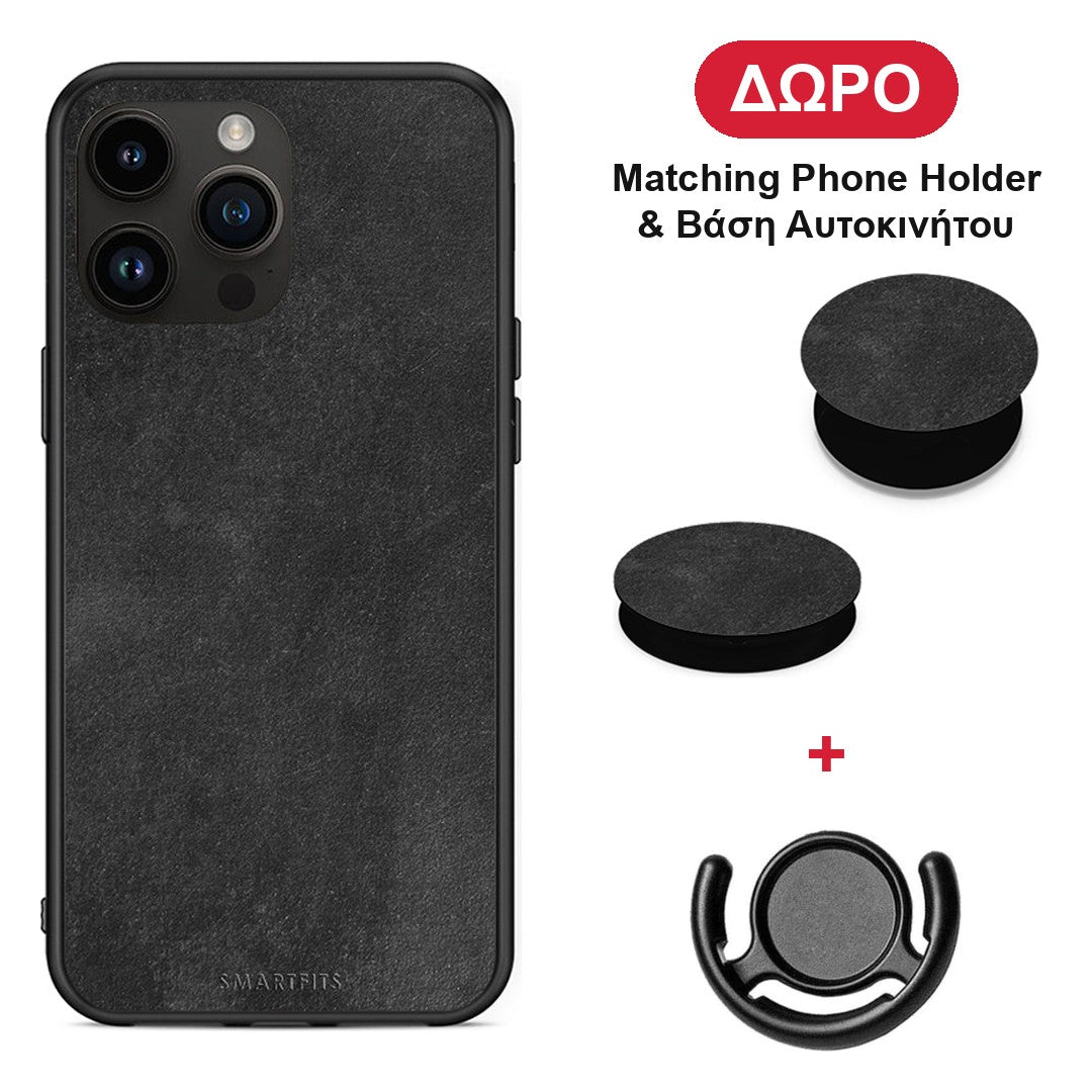 Color Black Slate - iPhone 14 Pro Max θήκη + Δώρο Phone Holder & Βάση Αυτοκινήτου