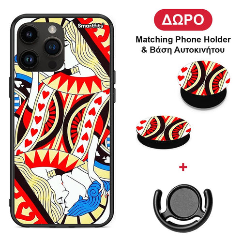 Card Love - iPhone 14 Pro Max θήκη + Δώρο Phone Holder & Βάση Αυτοκινήτου