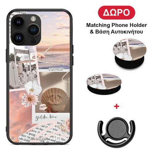 Golden Hour - iPhone 14 Pro Max θήκη + Δώρο Phone Holder & Βάση Αυτοκινήτου