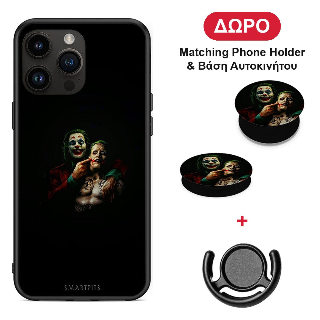 Hero Clown - iPhone 14 Pro Max θήκη + Δώρο Phone Holder & Βάση Αυτοκινήτου