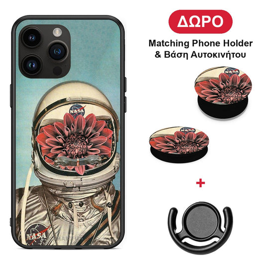 Nasa Bloom - iPhone 14 Pro Max θήκη + Δώρο Phone Holder & Βάση Αυτοκινήτου