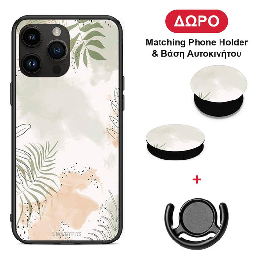 Nude Plants - iPhone 14 Pro Max θήκη + Δώρο Phone Holder & Βάση Αυτοκινήτου