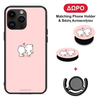 Valentine Love - iPhone 14 Pro Max θήκη + Δώρο Phone Holder & Βάση Αυτοκινήτου