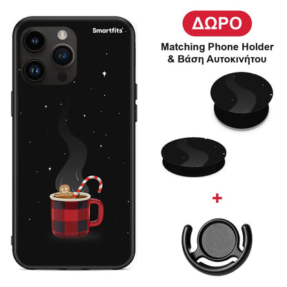 Xmas Bathing - iPhone 14 Pro Max θήκη + Δώρο Phone Holder & Βάση Αυτοκινήτου