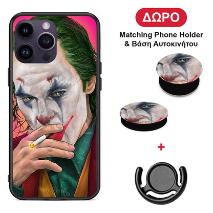 PopArt JokesOnU - iPhone 14 Pro θήκη + Δώρο Phone Holder & Βάση Αυτοκινήτου