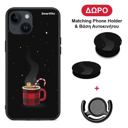 Xmas Bathing - iPhone 14 θήκη + Δώρο Phone Holder & Βάση Αυτοκινήτου