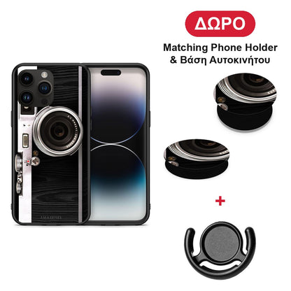 Emily In Paris - iPhone 15 Pro Max θήκη + Δώρο Phone Holder & Βάση Αυτοκινήτου