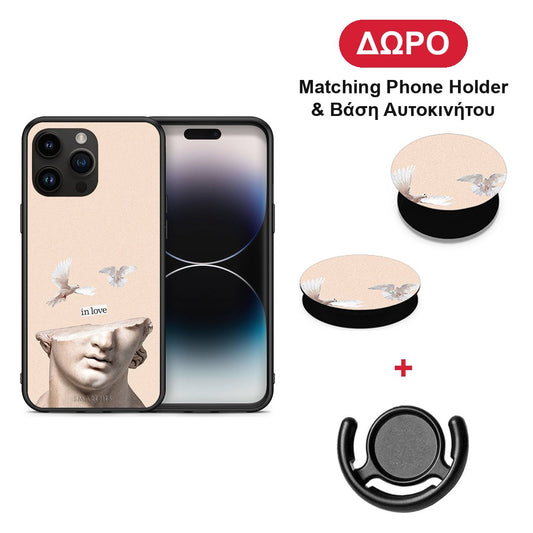 In Love - iPhone 15 Pro Max θήκη + Δώρο Phone Holder & Βάση Αυτοκινήτου