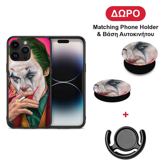 PopArt JokesOnU - iPhone 15 Pro Max θήκη + Δώρο Phone Holder & Βάση Αυτοκινήτου