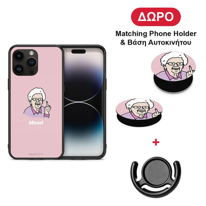 PopArt Mood - iPhone 15 Pro Max θήκη + Δώρο Phone Holder & Βάση Αυτοκινήτου