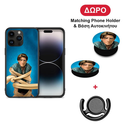 Tangled 1 - iPhone 15 Pro Max θήκη + Δώρο Phone Holder & Βάση Αυτοκινήτου