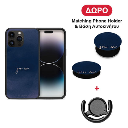 You Can - iPhone 15 Pro Max θήκη + Δώρο Phone Holder & Βάση Αυτοκινήτου