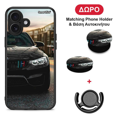 Racing M3 - iPhone 16 Plus θήκη + Δώρο Phone Holder & Βάση Αυτοκινήτου