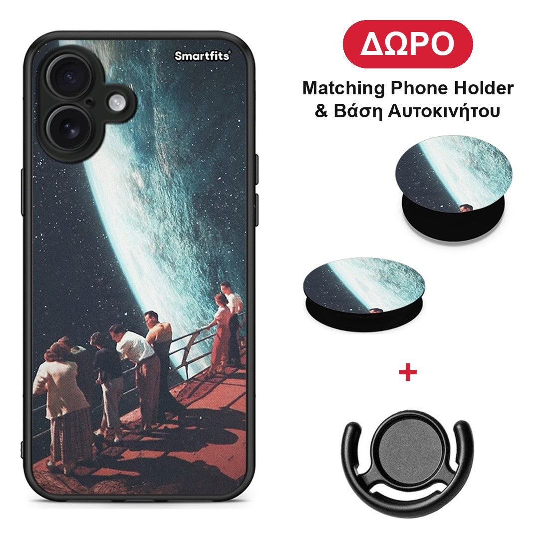 Surreal View - iPhone 16 Plus θήκη + Δώρο Phone Holder & Βάση Αυτοκινήτου