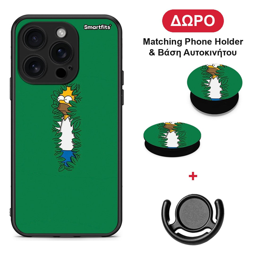 Bush Man - iPhone 16 Pro θήκη + Δώρο Phone Holder & Βάση Αυτοκινήτου