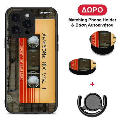 Awesome Mix - iPhone 16 Pro Max θήκη + Δώρο Phone Holder & Βάση Αυτοκινήτου