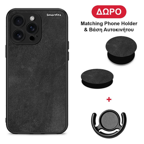 Color Black Slate - iPhone 16 Pro Max θήκη + Δώρο Phone Holder & Βάση Αυτοκινήτου
