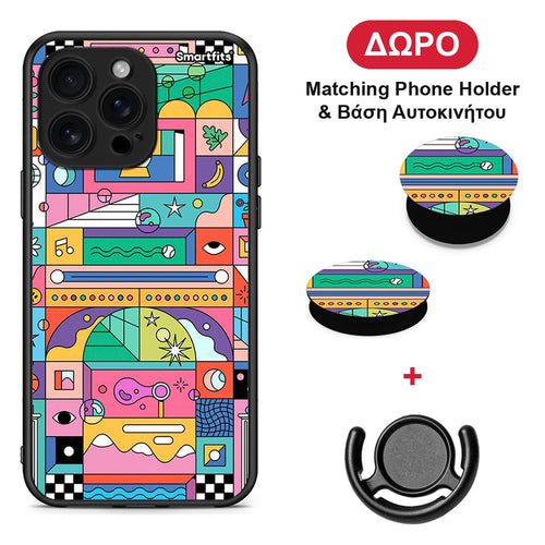 Bubbles Soap - iPhone 16 Pro Max θήκη + Δώρο Phone Holder & Βάση Αυτοκινήτου