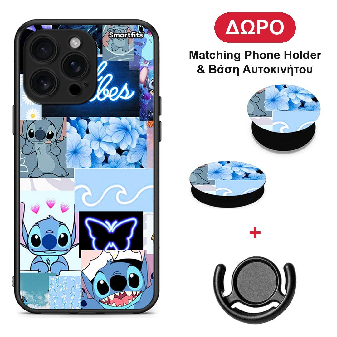 Collage Good Vibes - iPhone 16 Pro Max θήκη + Δώρο Phone Holder & Βάση Αυτοκινήτου