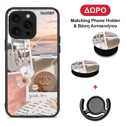 Golden Hour - iPhone 16 Pro Max θήκη + Δώρο Phone Holder & Βάση Αυτοκινήτου