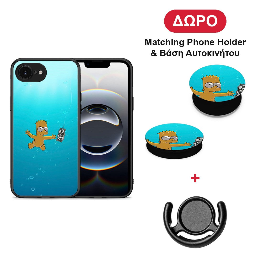 Chasing Money - iPhone 16e θήκη + Δώρο Phone Holder & Βάση Αυτοκινήτου