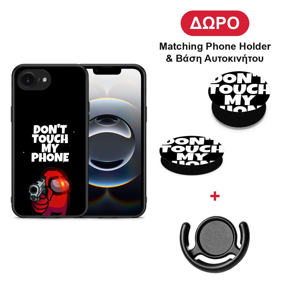 My Phone - iPhone 16e θήκη + Δώρο Phone Holder & Βάση Αυτοκινήτου