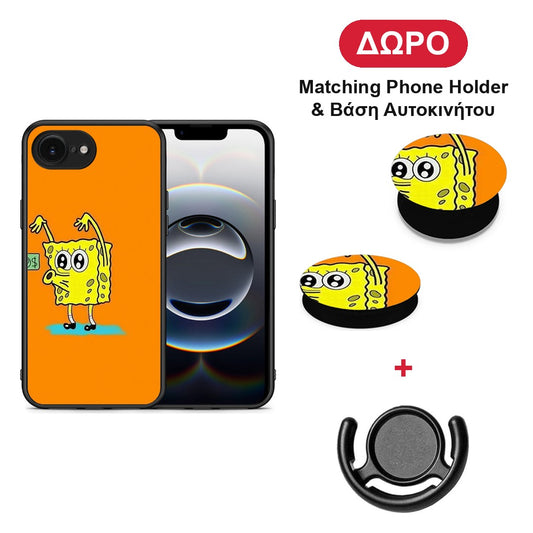No Money 2 - iPhone 16e θήκη + Δώρο Phone Holder & Βάση Αυτοκινήτου
