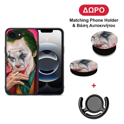 PopArt JokesOnU - iPhone 16e θήκη + Δώρο Phone Holder & Βάση Αυτοκινήτου