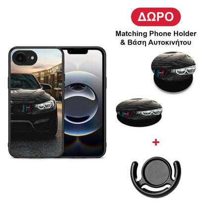 Racing M3 - iPhone 16e θήκη + Δώρο Phone Holder & Βάση Αυτοκινήτου