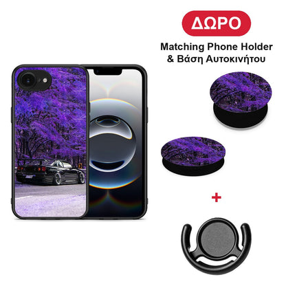 Super Car - iPhone 16e θήκη + Δώρο Phone Holder & Βάση Αυτοκινήτου