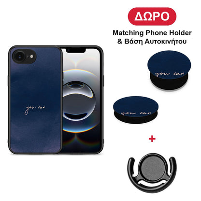 You Can - iPhone 16e θήκη + Δώρο Phone Holder & Βάση Αυτοκινήτου