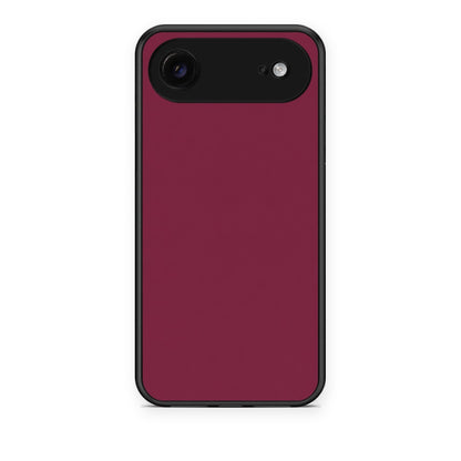 Θήκη iPhone 17 Air Burgundy από τη Smartfits με σχέδιο στο πίσω μέρος και μαύρο περίβλημα | iPhone 17 Air Burgundy case with colorful back and black bezels